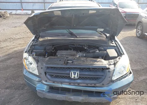 2005 Honda Pilot Ex-L from USA, damaged, VIN 2HKYF18695H517923